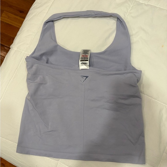 Gymshark Light Blue Halter Top - Picture 3 of 4